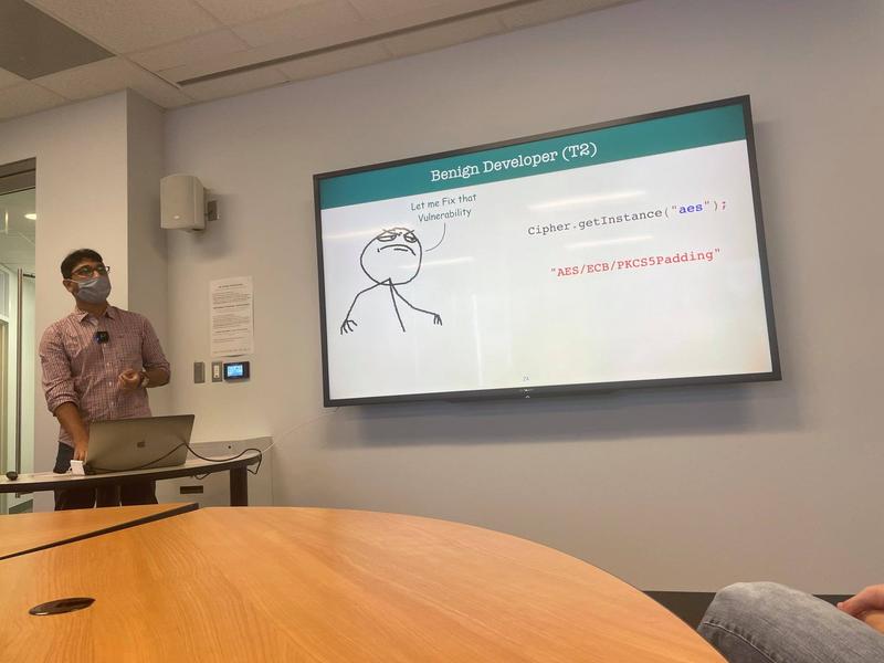 Talk at the George Mason University on Why Crypto-detectors Fail